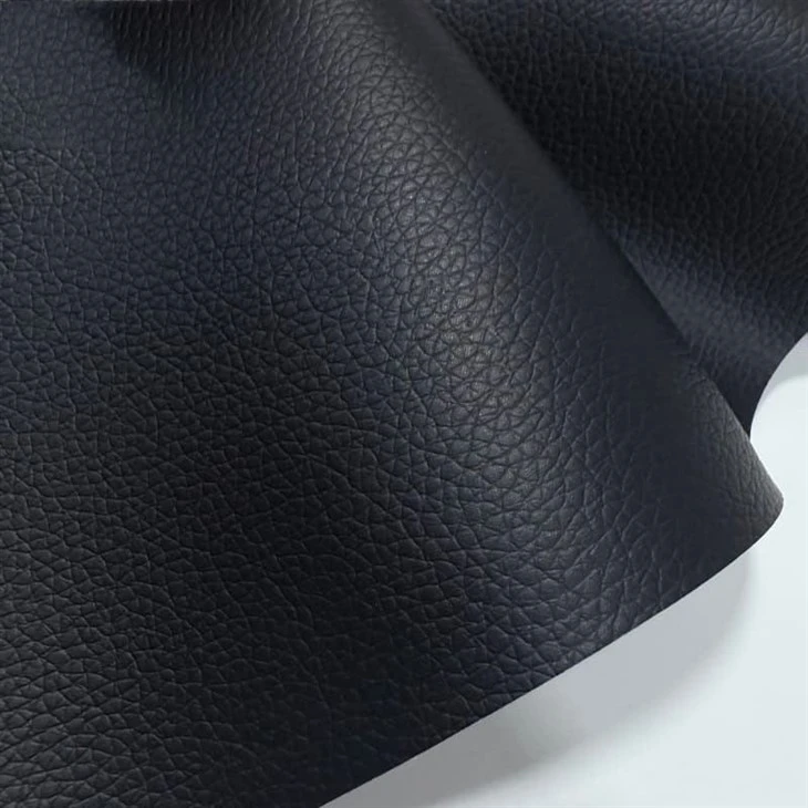 Black PVC Faux Lining Leather best