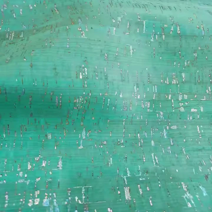 Eco Friendly Portugal Natural Grain Colorful Cork Sheet Color Vinyl Fabric For Bags,Shoes, Crafts, Decor Waterproof Anti-mildew