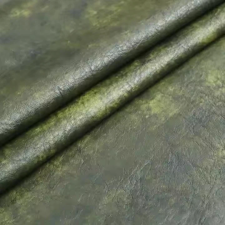 High Quality Eco Friendly Artificial Pu Synthetic Leather Garments Faux Leather Fabric For Clothing Dresses Cuero Sintético