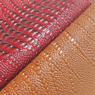 1,4 mm läikiv krokodilli mustri kott kast dekoratiivne PVC nahast kangas