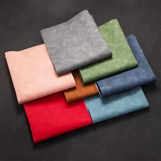 PU nahast mikrokiust materjal PU nahast korkik kangas musta kinda jaoks mikrokiud